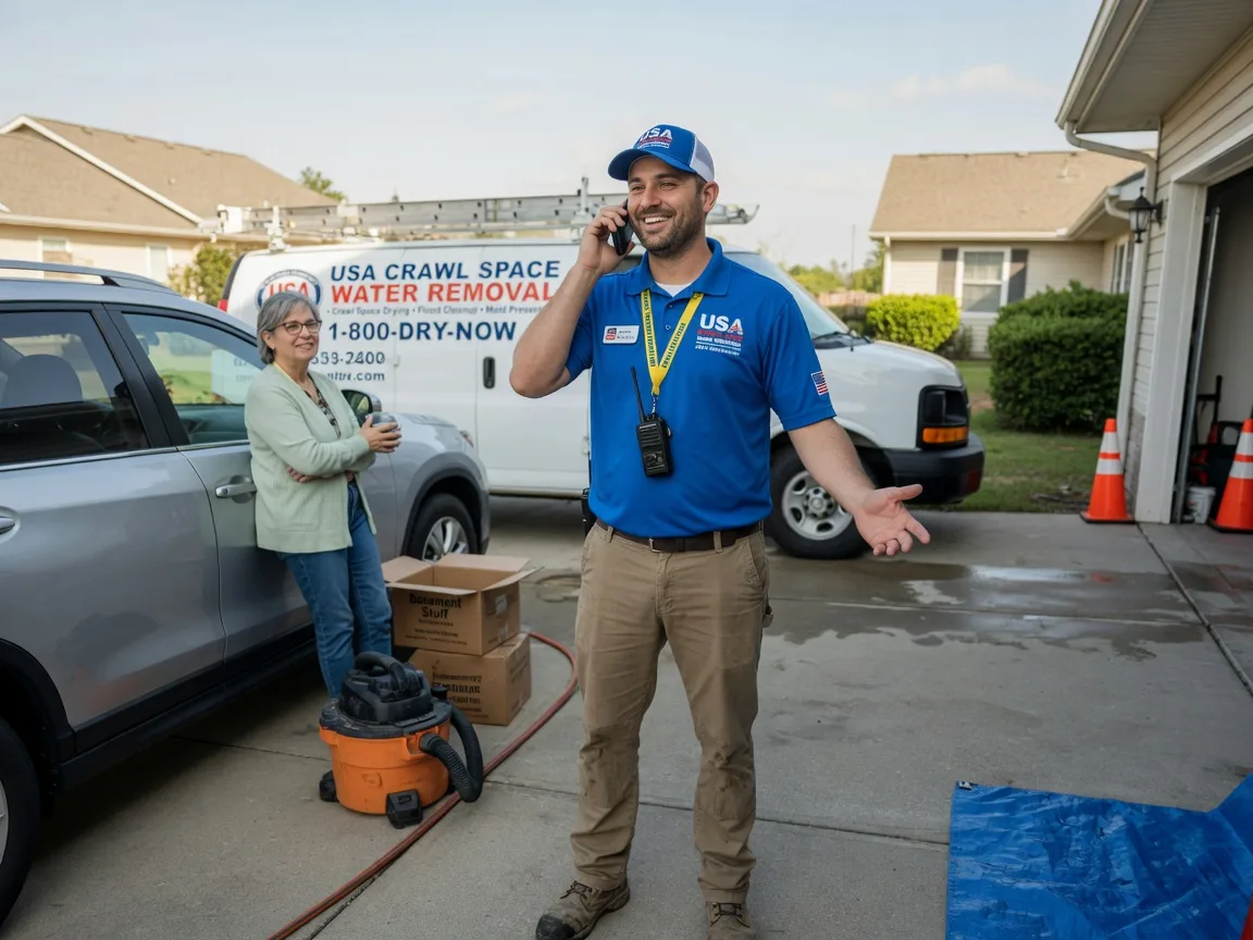 Crawl Space Water Removal Minford, OH FAQs